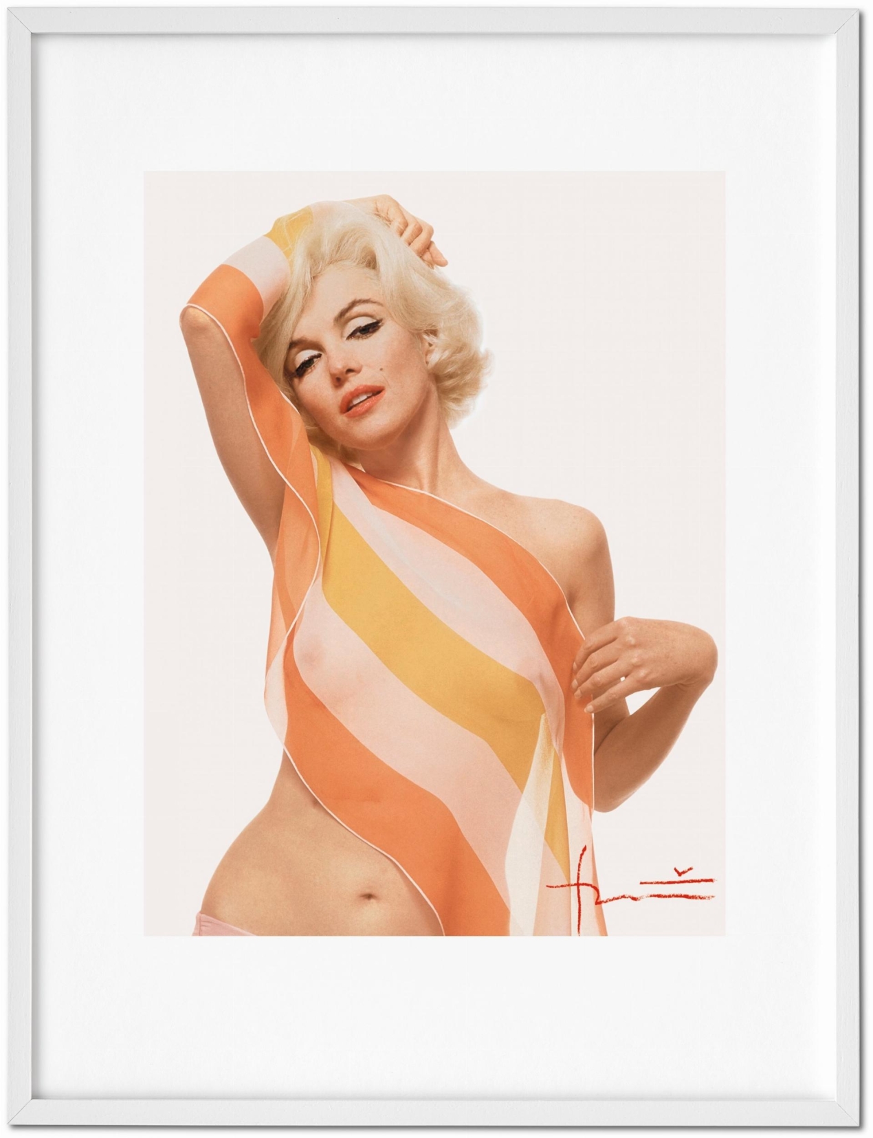 Norman Mailer/Bert Stern. Marilyn Monroe, Art Edition No. 1–125 ‘Scarf’ - Imagen 2 de 12