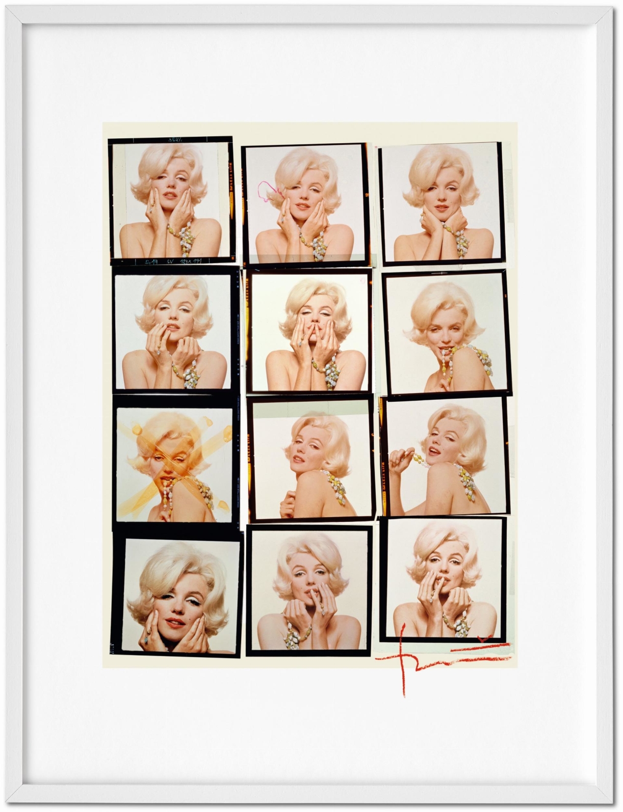 Norman Mailer/Bert Stern. Marilyn Monroe, Art Edition No. 126–250 ‘Contacts’ - Image 2 of 12