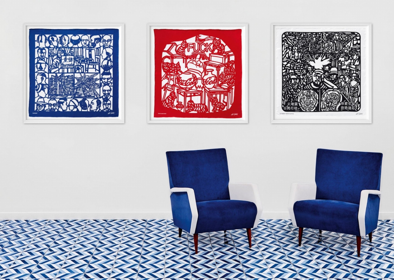 Ai Weiwei. The Silk Scarf ‘Citizens’ Investigation’ - Immagine 3 di 6