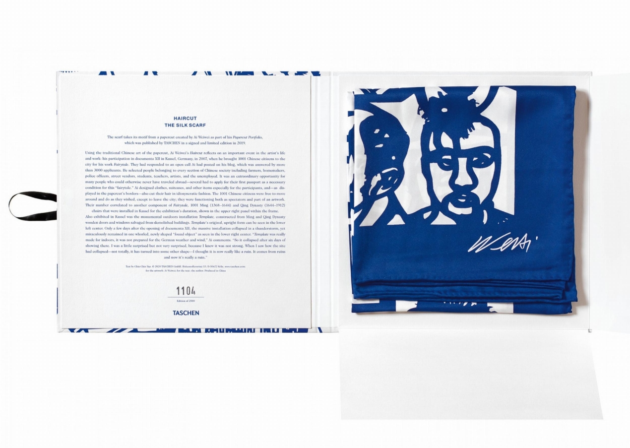 Ai Weiwei. The Silk Scarf ‘Haircut’ - Bild 5 von 6