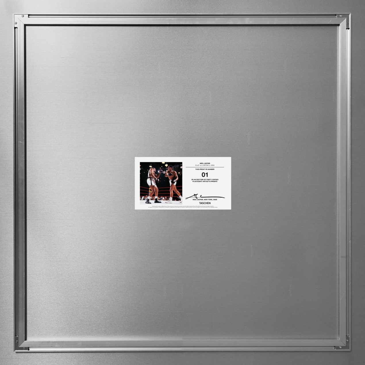 Neil Leifer. Homage to Ali. ‘Clay vs. Liston I, 1964’ - Image 3 of 5