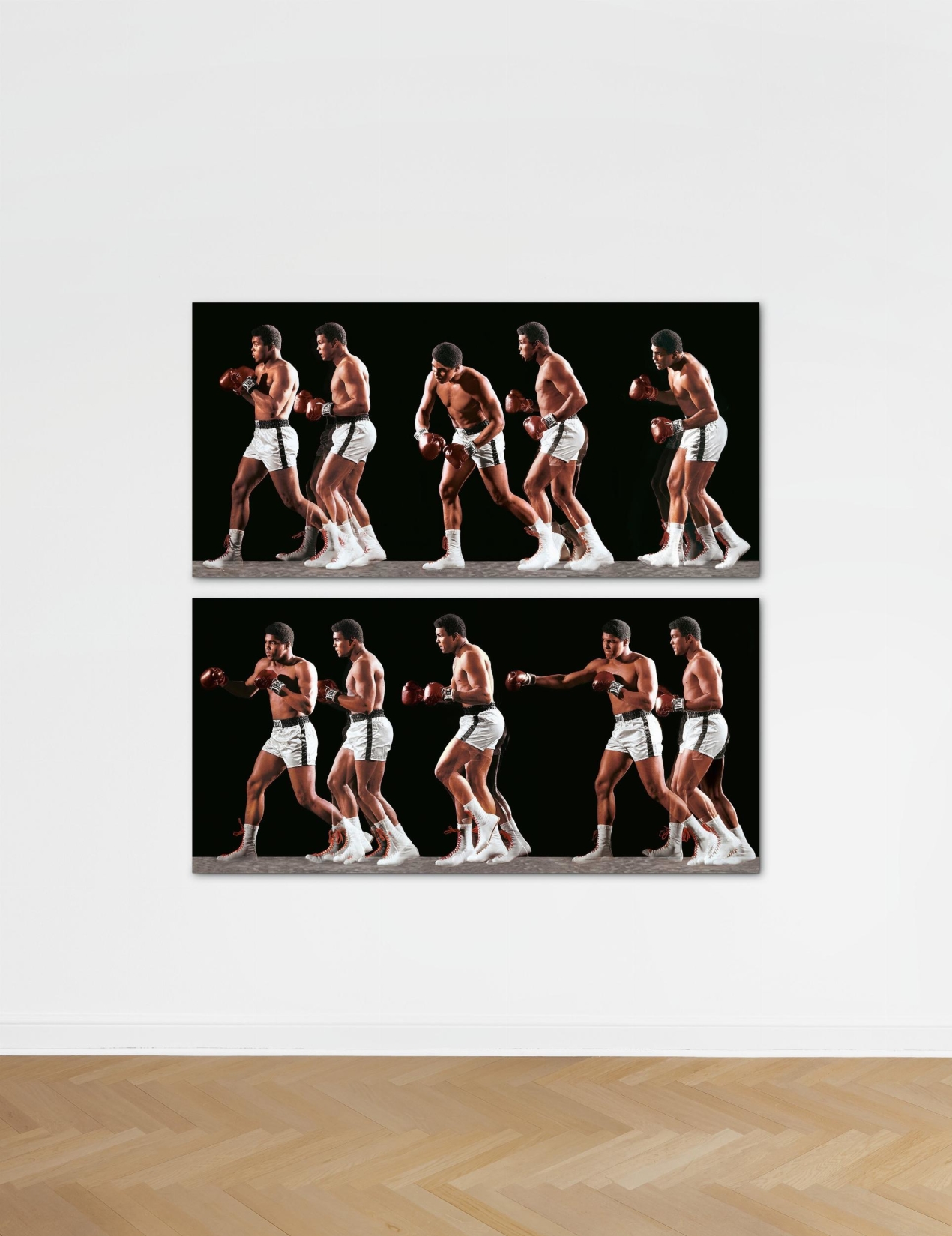 Neil Leifer. Homage to Ali. ‘Ali Invents the Double-Clutch Shuffle, 1966’ - Bild 4 von 5