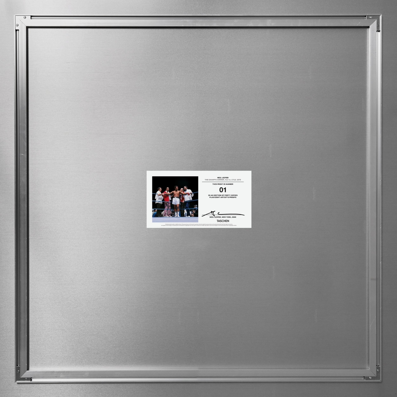 Neil Leifer. Homage to Ali. 'Ali vs. Lyle, The Champ's Corner, 1975' - Immagine 3 di 5