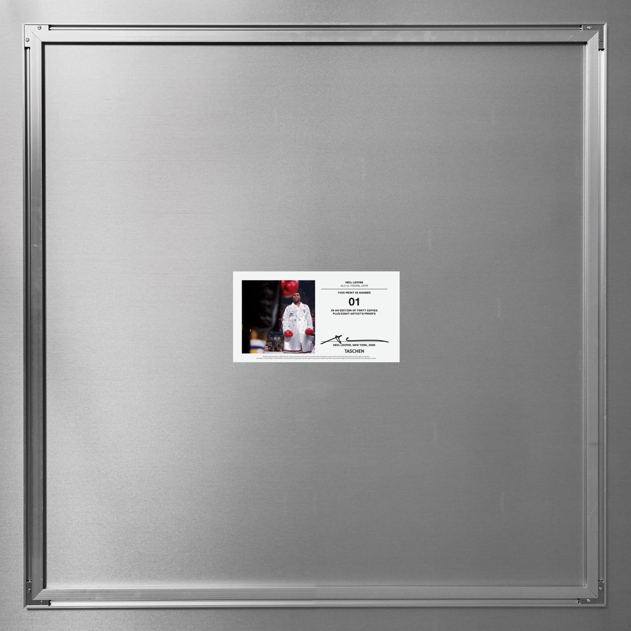 Neil Leifer. Homage to Ali. 'Ali vs. Young, 1976' - Image 3 of 5