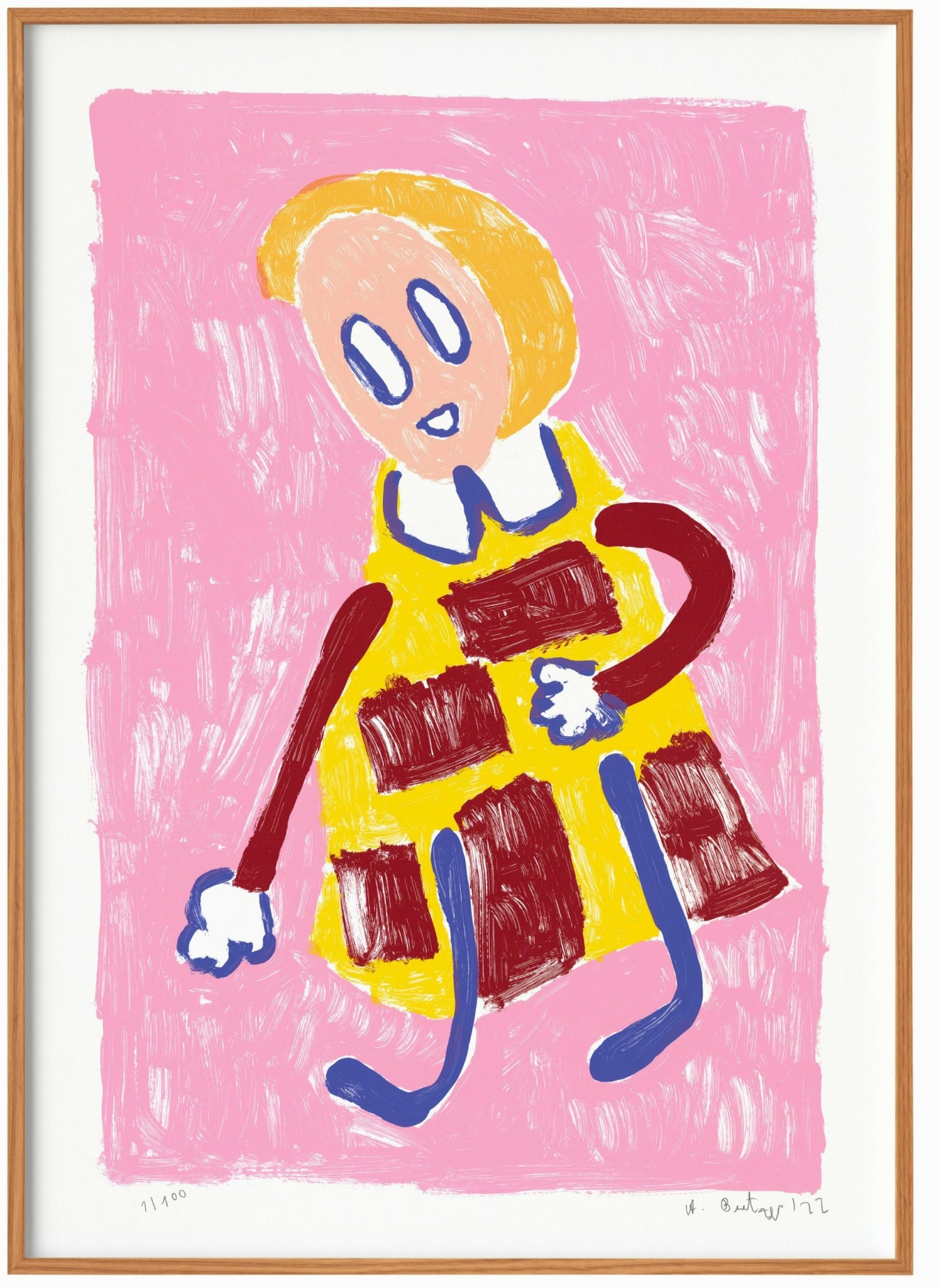 André Butzer. Set of 4 Screen Prints ‘Untitled I–IV’, 2022 - Bild 4 von 6