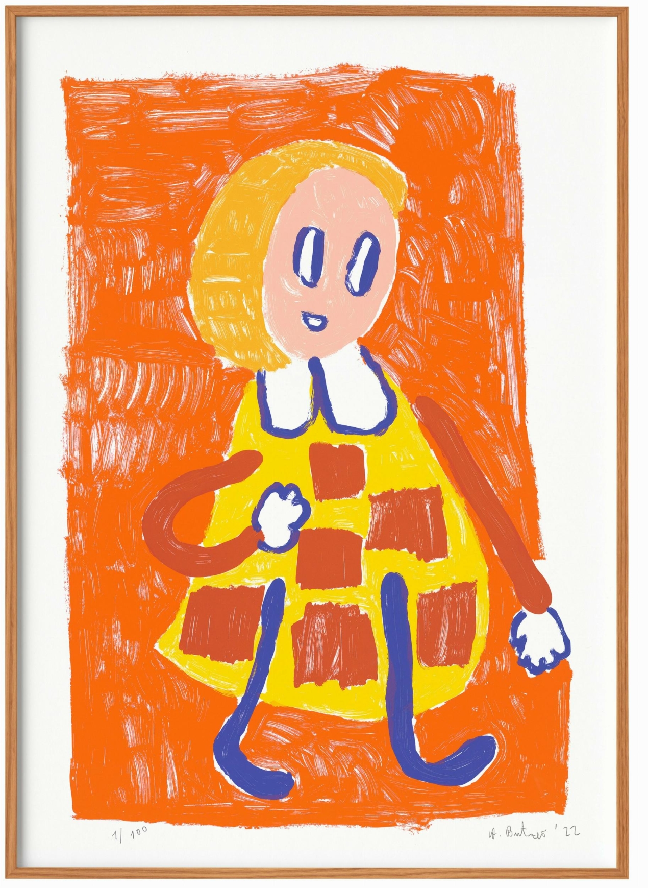 André Butzer. Set of 4 Screen Prints ‘Untitled I–IV’, 2022 - Bild 5 von 6