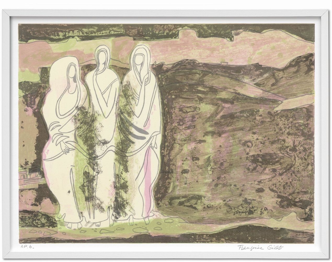 Françoise Gilot. Art Edition No. 61–120 ‘Indian Soul’ - Image 2 de 13