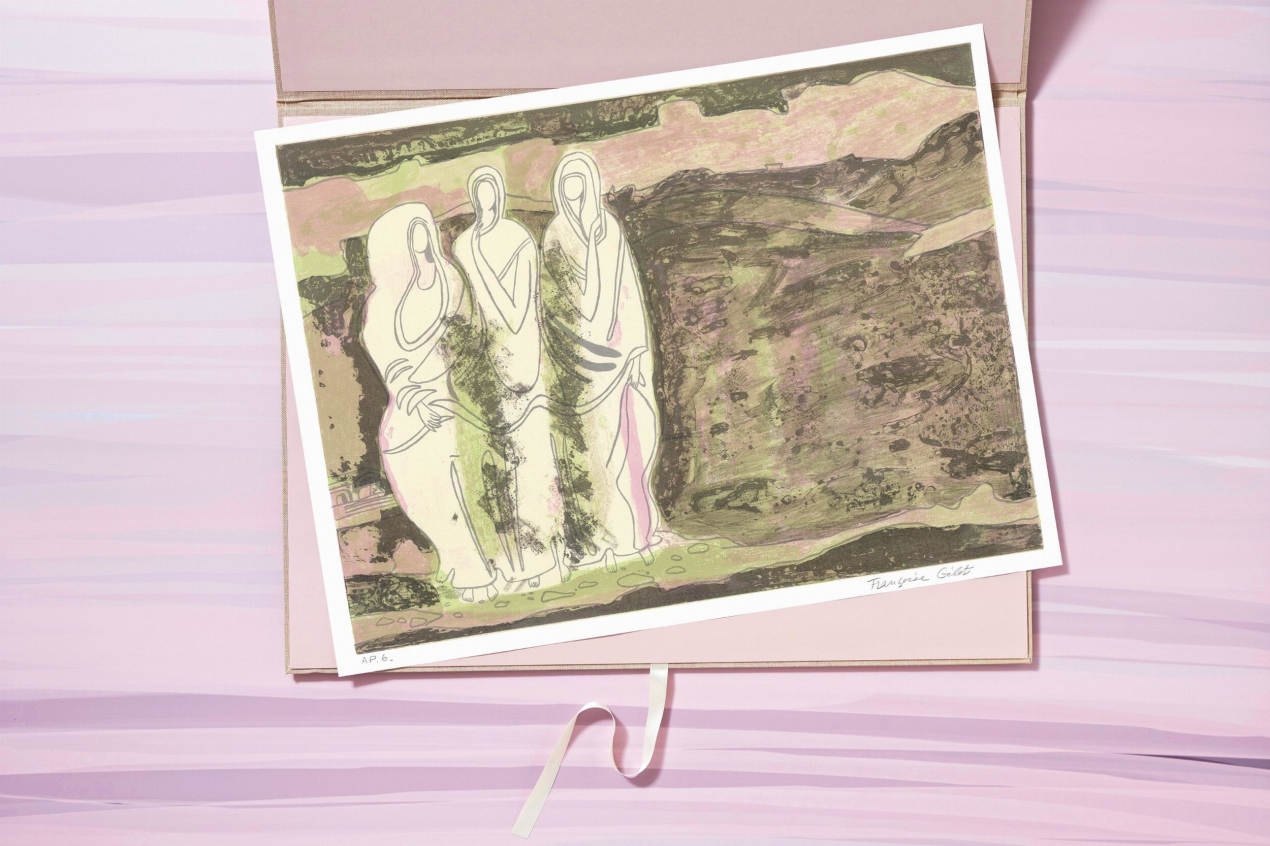 Françoise Gilot. Art Edition No. 61–120 ‘Indian Soul’ - Image 7 de 13