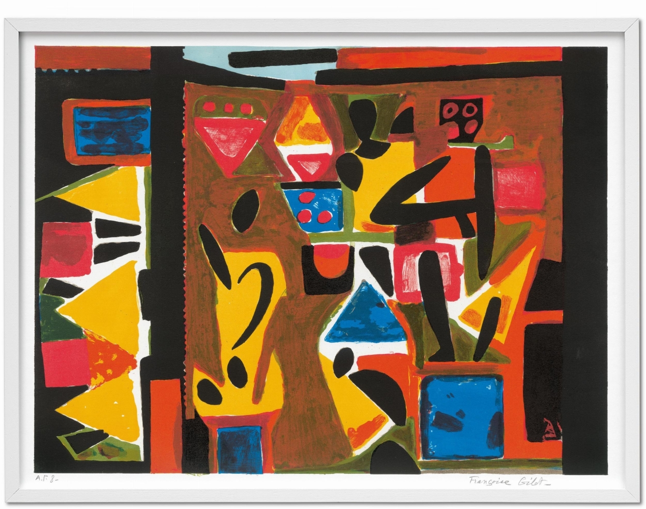 Françoise Gilot. Art Edition No. 121–180 ‘Music in Senegal’ - Imagen 2 de 13