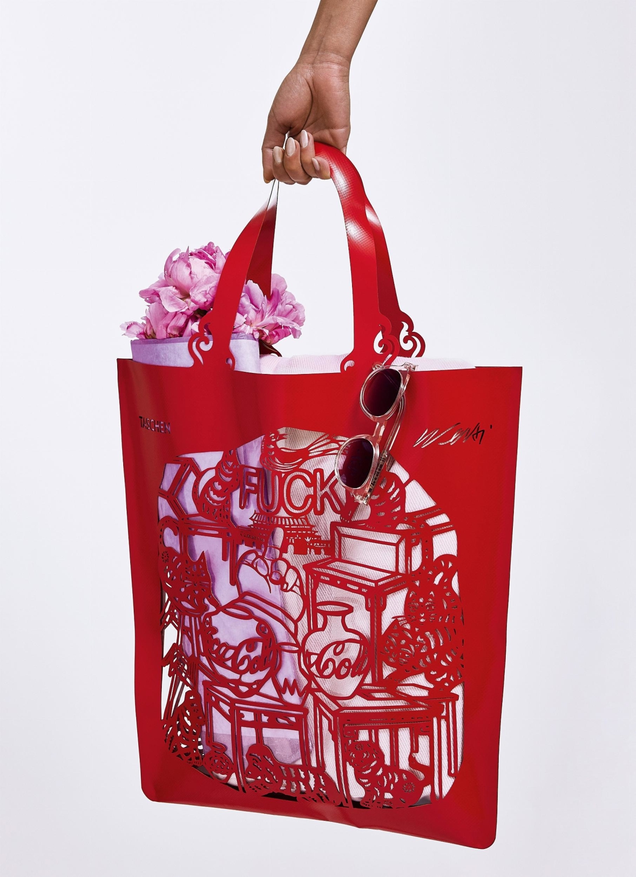 Ai Weiwei. The China Bag ‘Cats and Dogs’ - Image 2 de 7