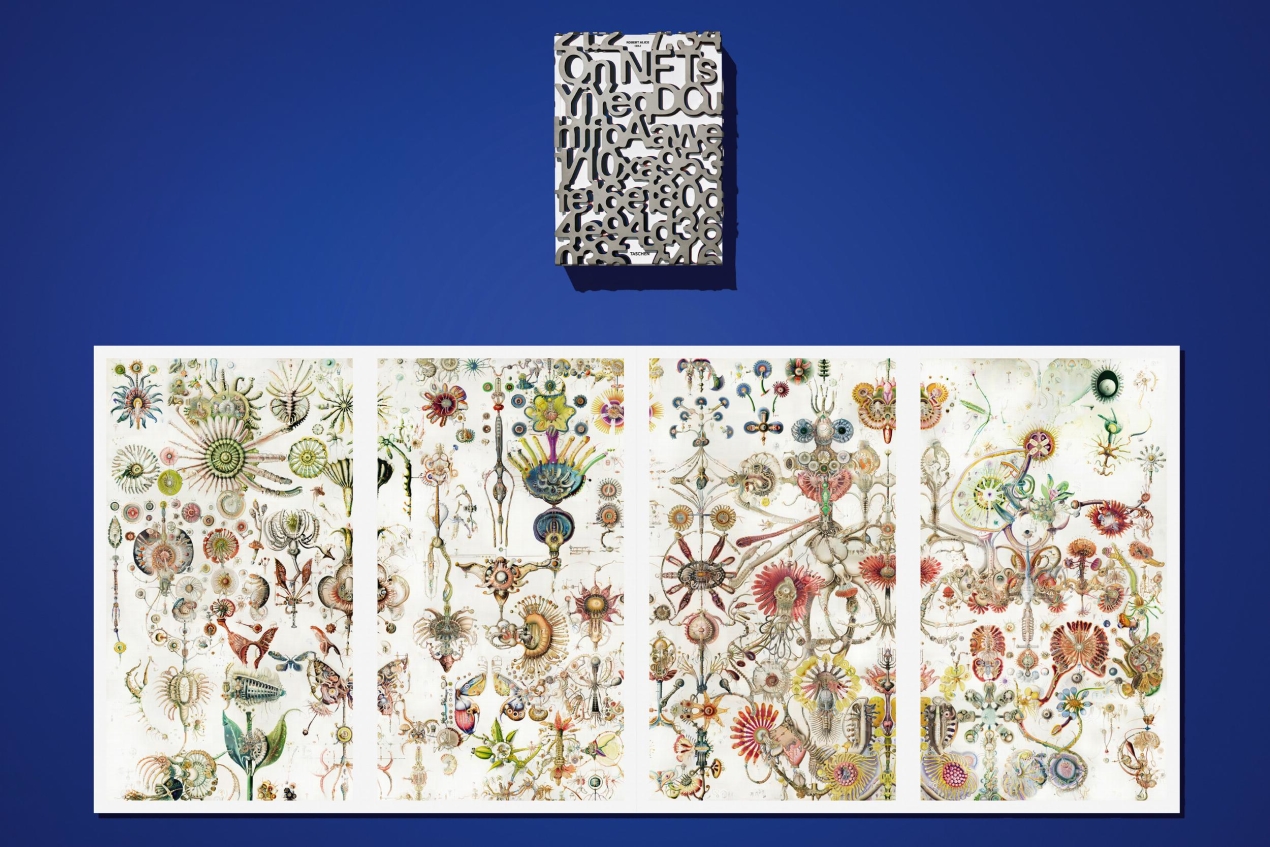 On NFTs. Art Edition No. 1–100, Sofia Crespo ‘{{floral automata_1236}}’ - Image 1 de 36