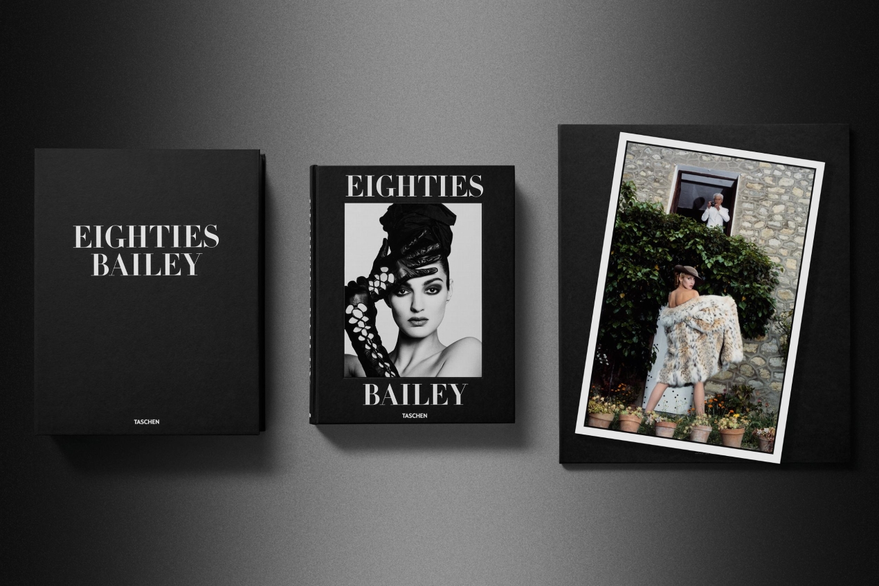 David Bailey. Eighties. Art Edition No. 101–200, ‘Jerry Hall and Jacques Henri Lartigue’, 1983 - Imagen 1 de 27