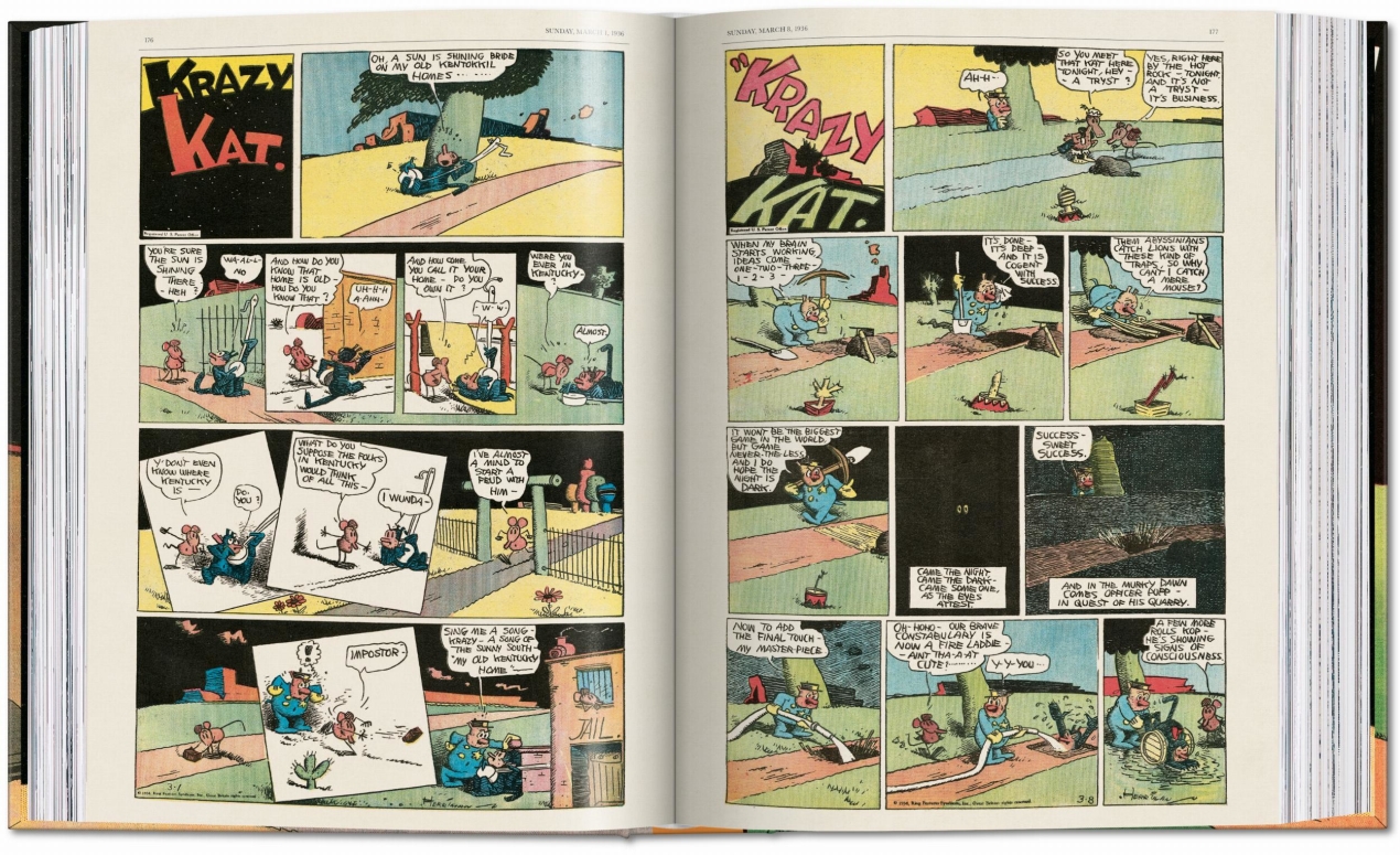 George Herriman. Krazy Kat. The Complete Color Sundays 1935–1944 - Bild 8 von 12