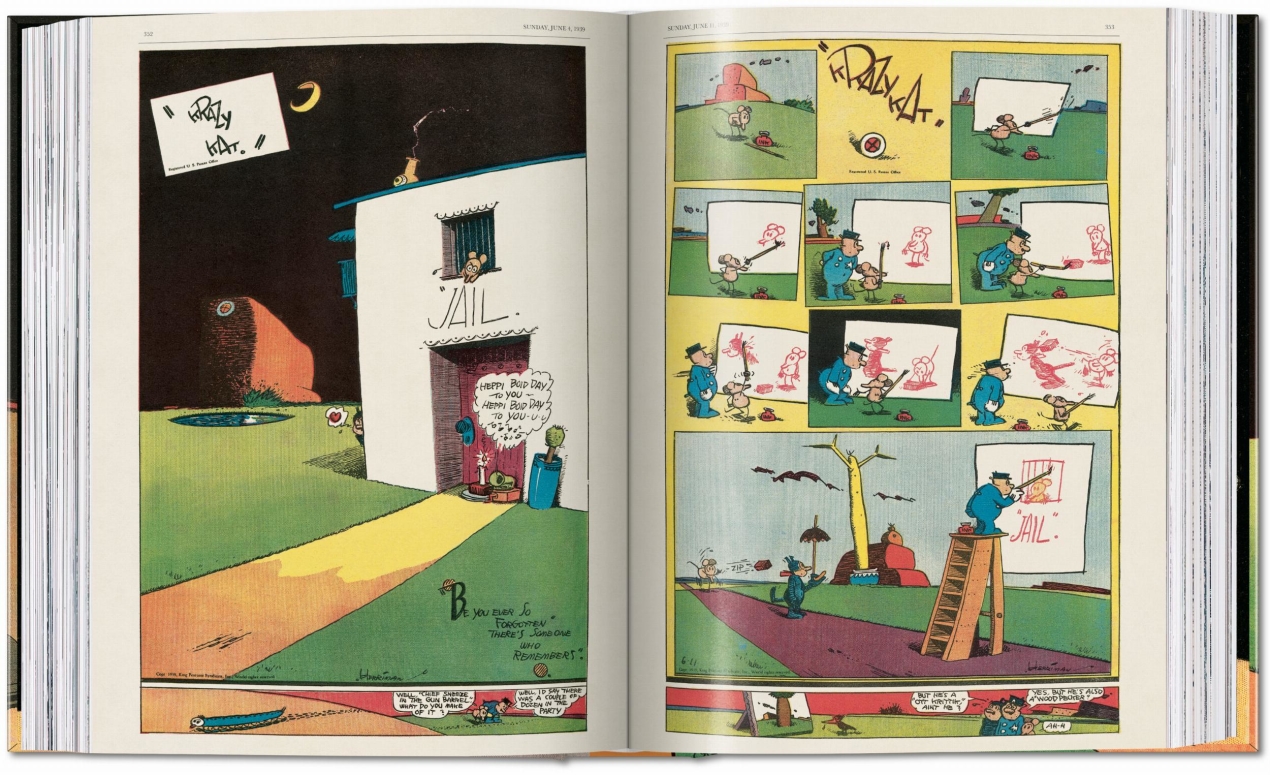 George Herriman. Krazy Kat. The Complete Color Sundays 1935–1944 - Bild 9 von 12