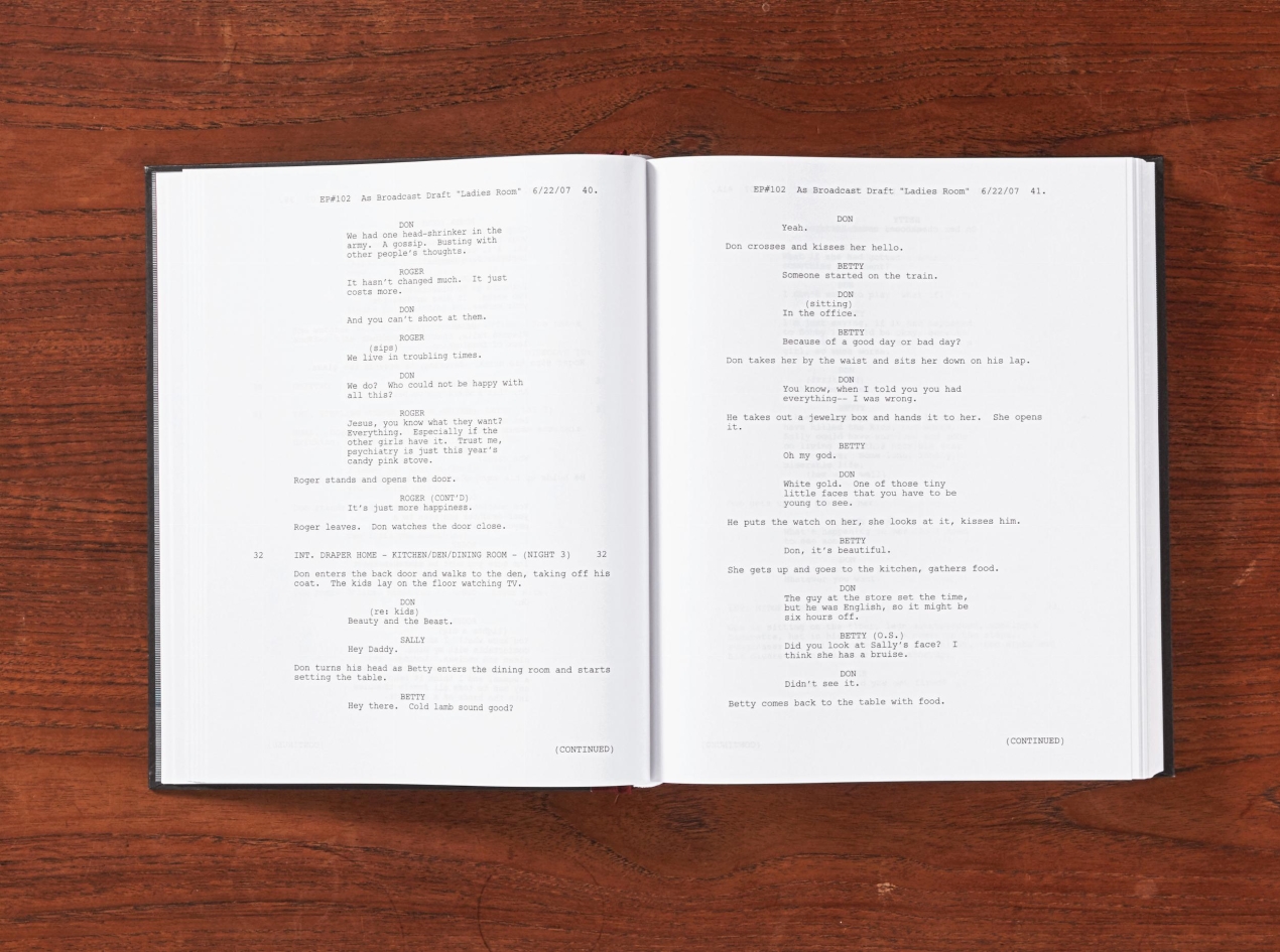 Matthew Weiner. Mad Men. 7 Vols. Script Edition  - Bild 3 von 5