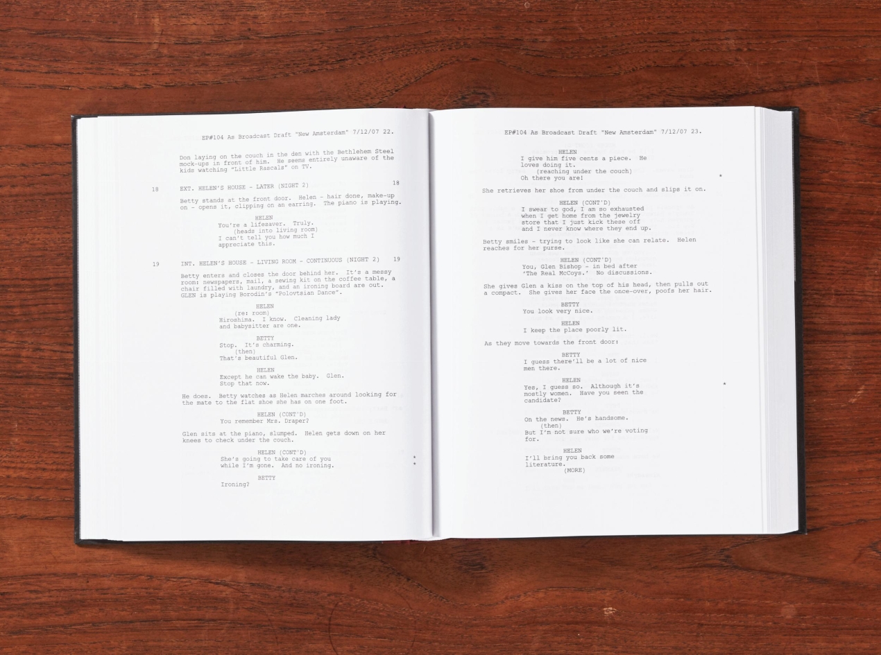 Matthew Weiner. Mad Men. 7 Vols. Script Edition  - Bild 4 von 5