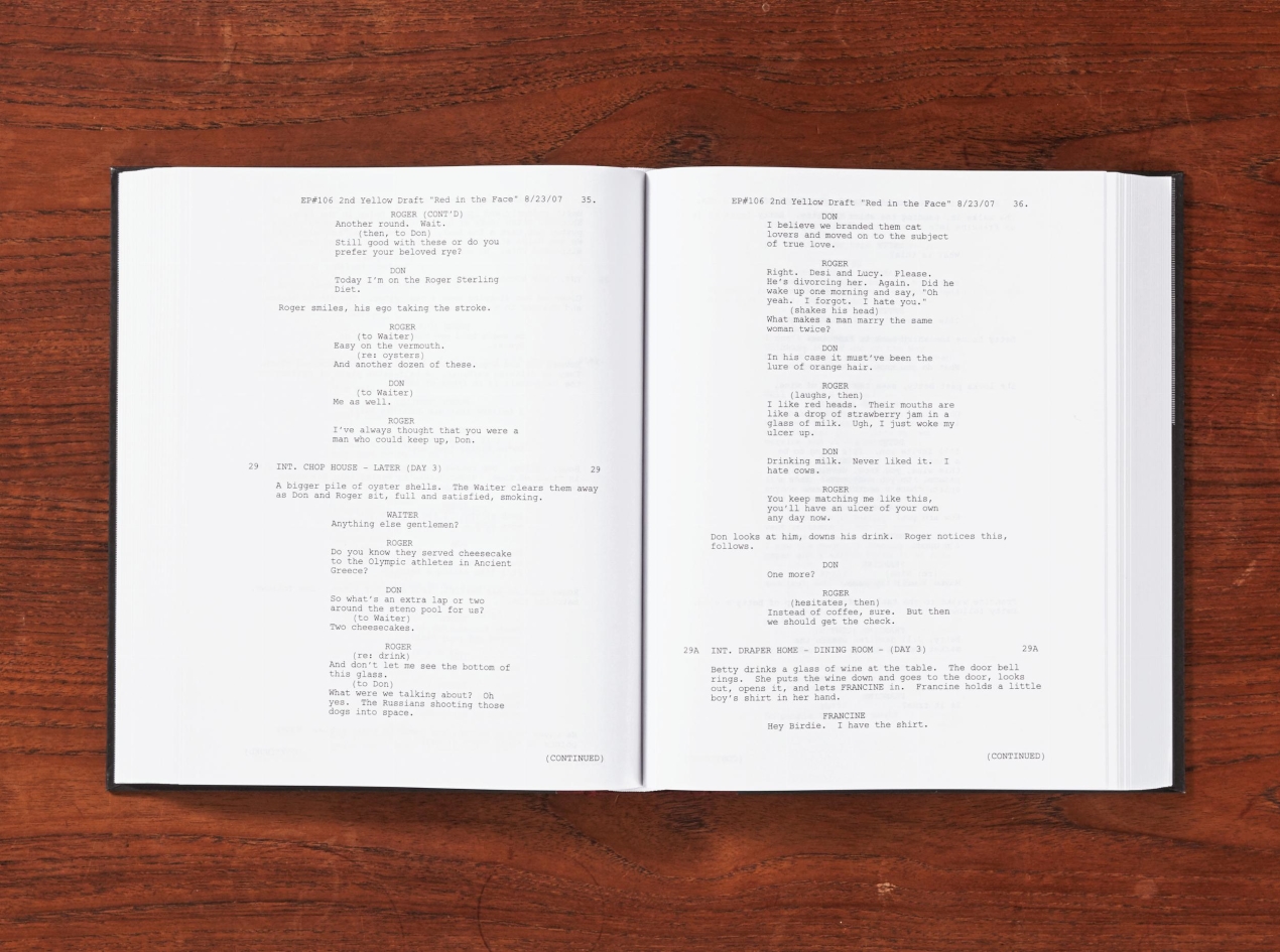 Matthew Weiner. Mad Men. 7 Vols. Script Edition  - Bild 5 von 5