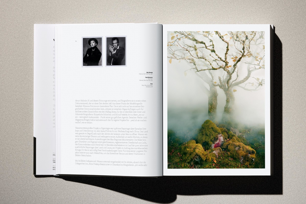 Albert Watson. Kaos. 2nd Edition. Art Edition No. 101–150, 'Christy Turlington (Smoke), New York City', 1990 - Image 8 of 31