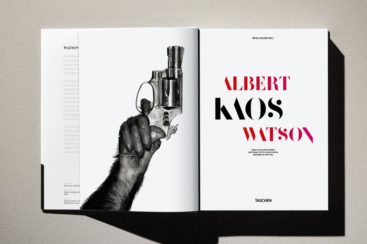 Albert Watson. Kaos. 2nd Edition. Art Edition No. 151–200, 'Keith Richards, New York City', 1988 - Image 5 of 31