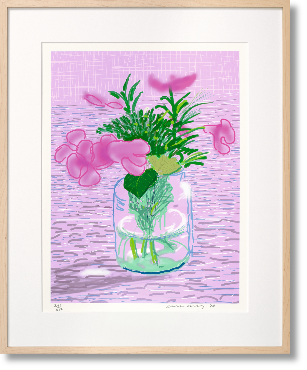 David Hockney. A Bigger Book. Art Edition No. 1–250 ‘Untitled, 329’ - Immagine 1 di 20