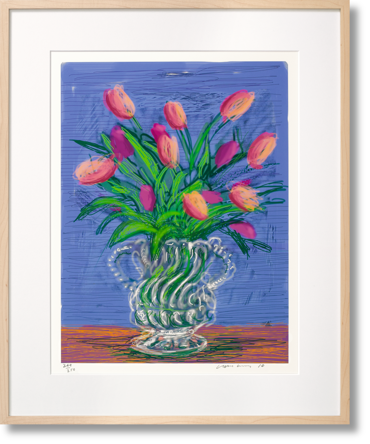 David Hockney. A Bigger Book. Art Edition No. 251–500 ‘Untitled, 346’ - Image 1 de 20