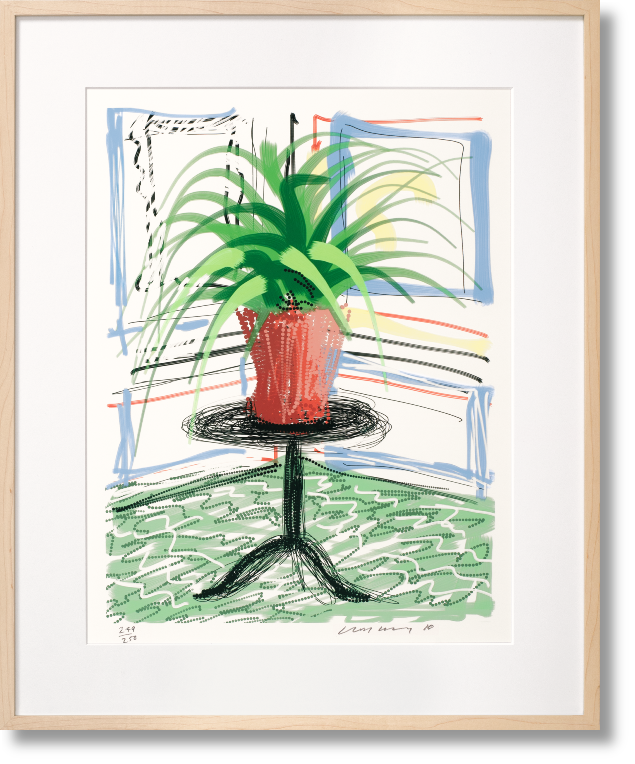 David Hockney. A Bigger Book. Art Edition No. 501–750 ‘Untitled, 468’ - Immagine 1 di 20
