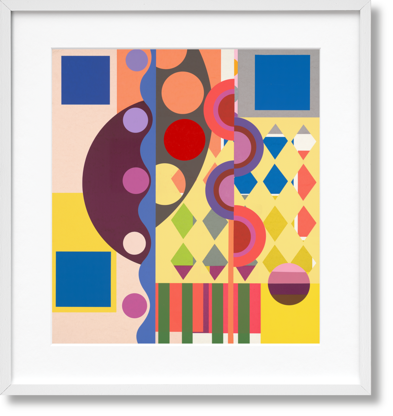 Beatriz Milhazes. Art Edition No. 1–100 ‘Mango and Passion Fruit in Lilac and Violet’ - Image 1 of 28