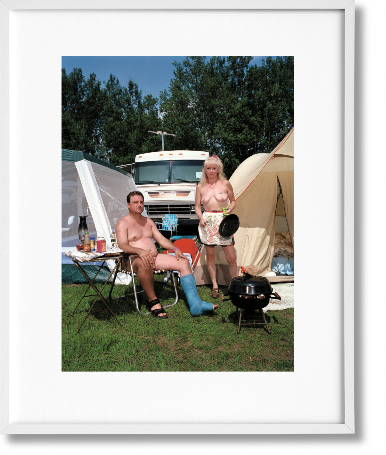 Naomi Harris. America Swings, Art Edition No. 51–100 ‘Barbecue’ - Imagen 1 de 9