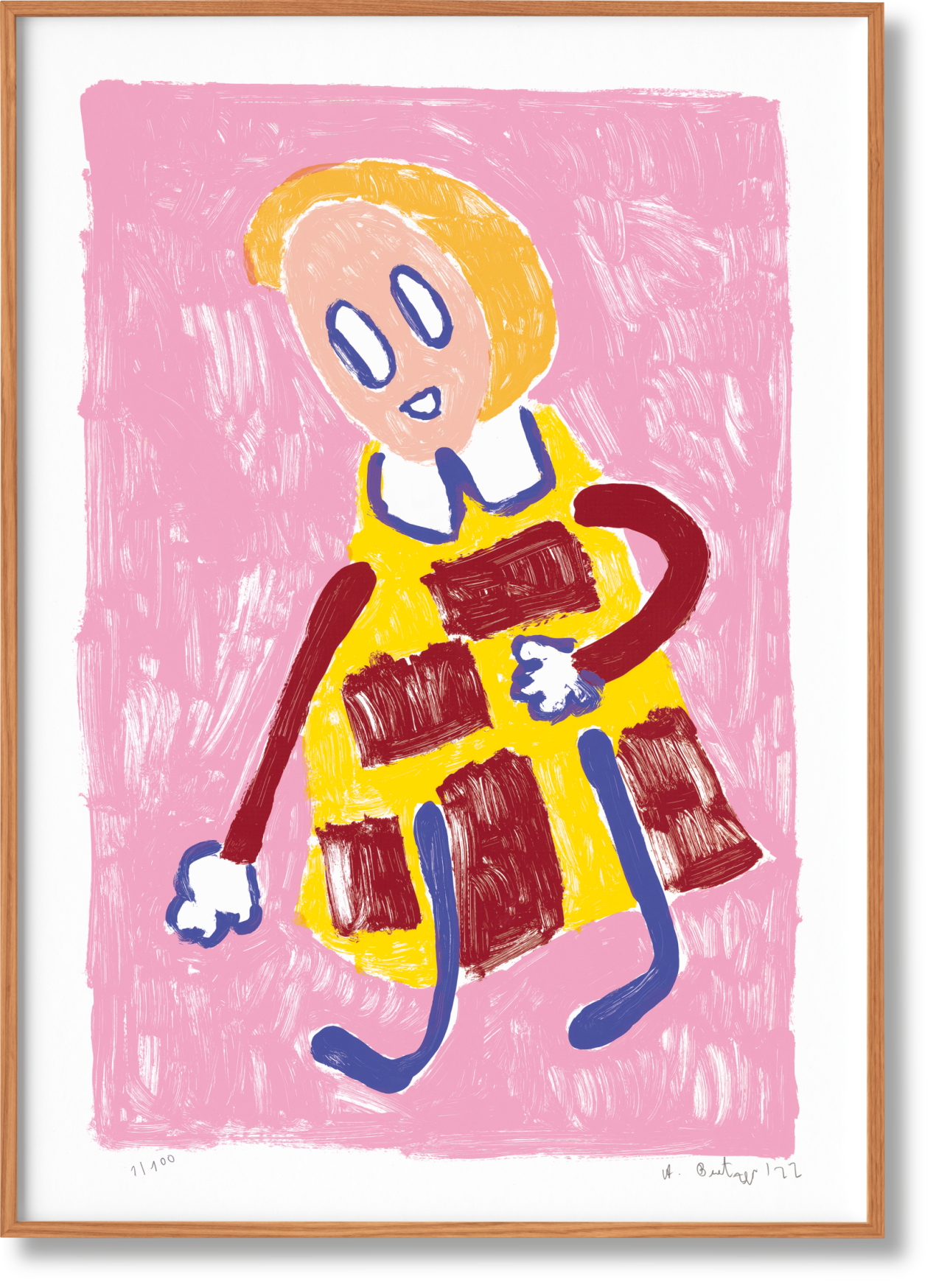 André Butzer. Screen Print ‘Untitled II’, 2022 - Imagen 1 de 2