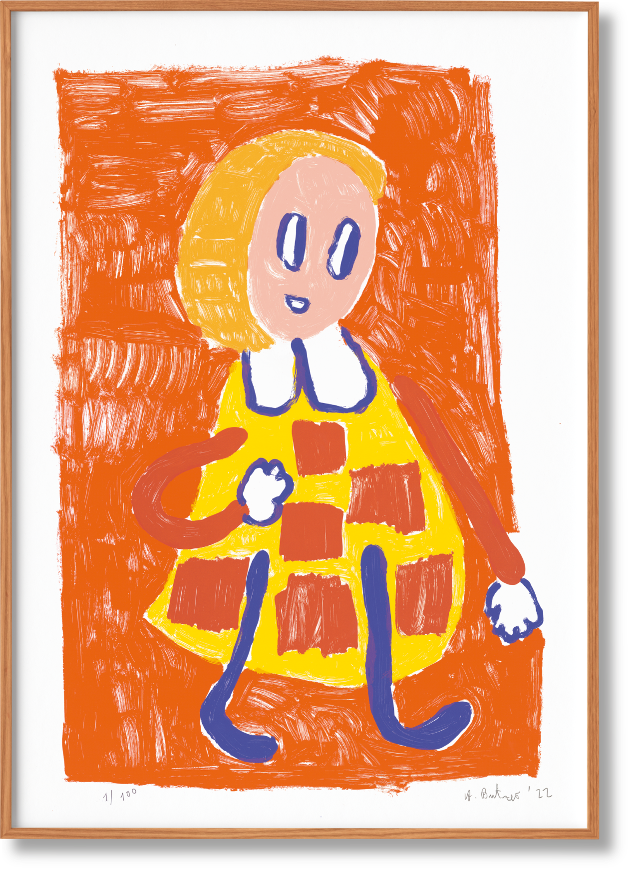 Butzer, Screenprint, Untitled 3, 2022 - Bild 1 von 2