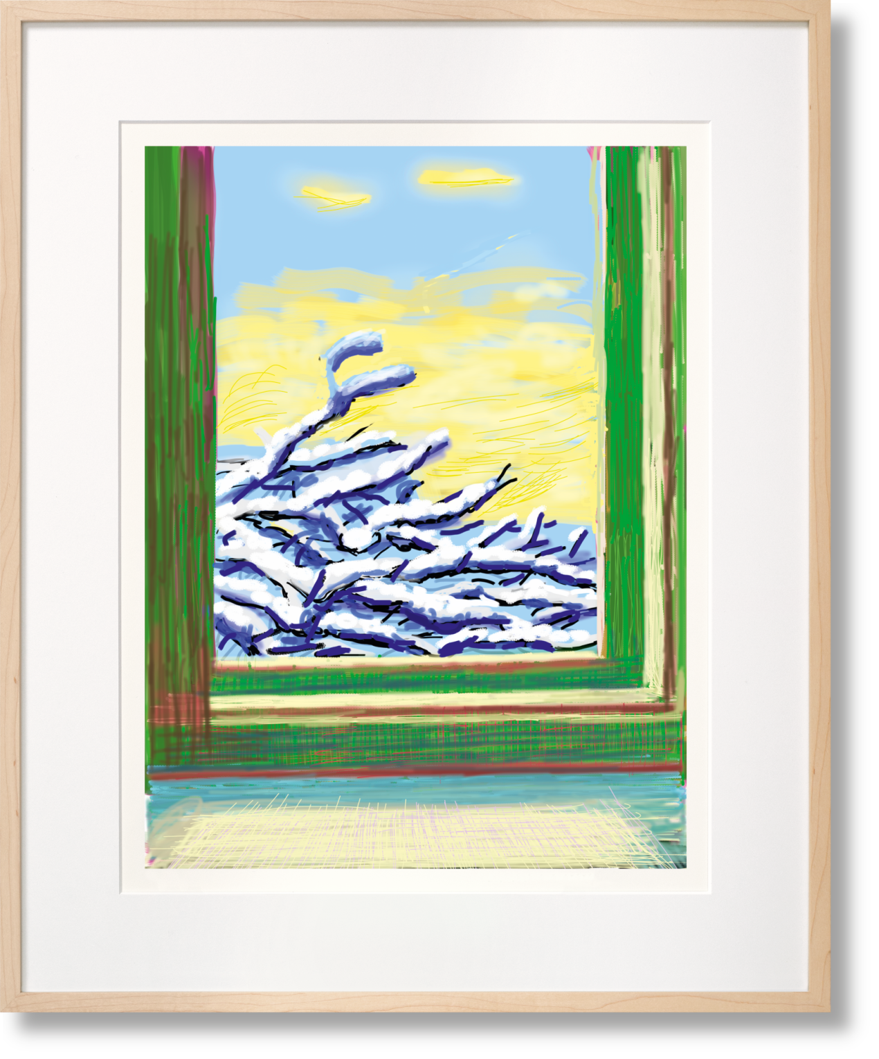 David Hockney. My Window. Art Edition (No. 501–750) ‘No. 610’. 23rd December 2010 - Image 1 of 26