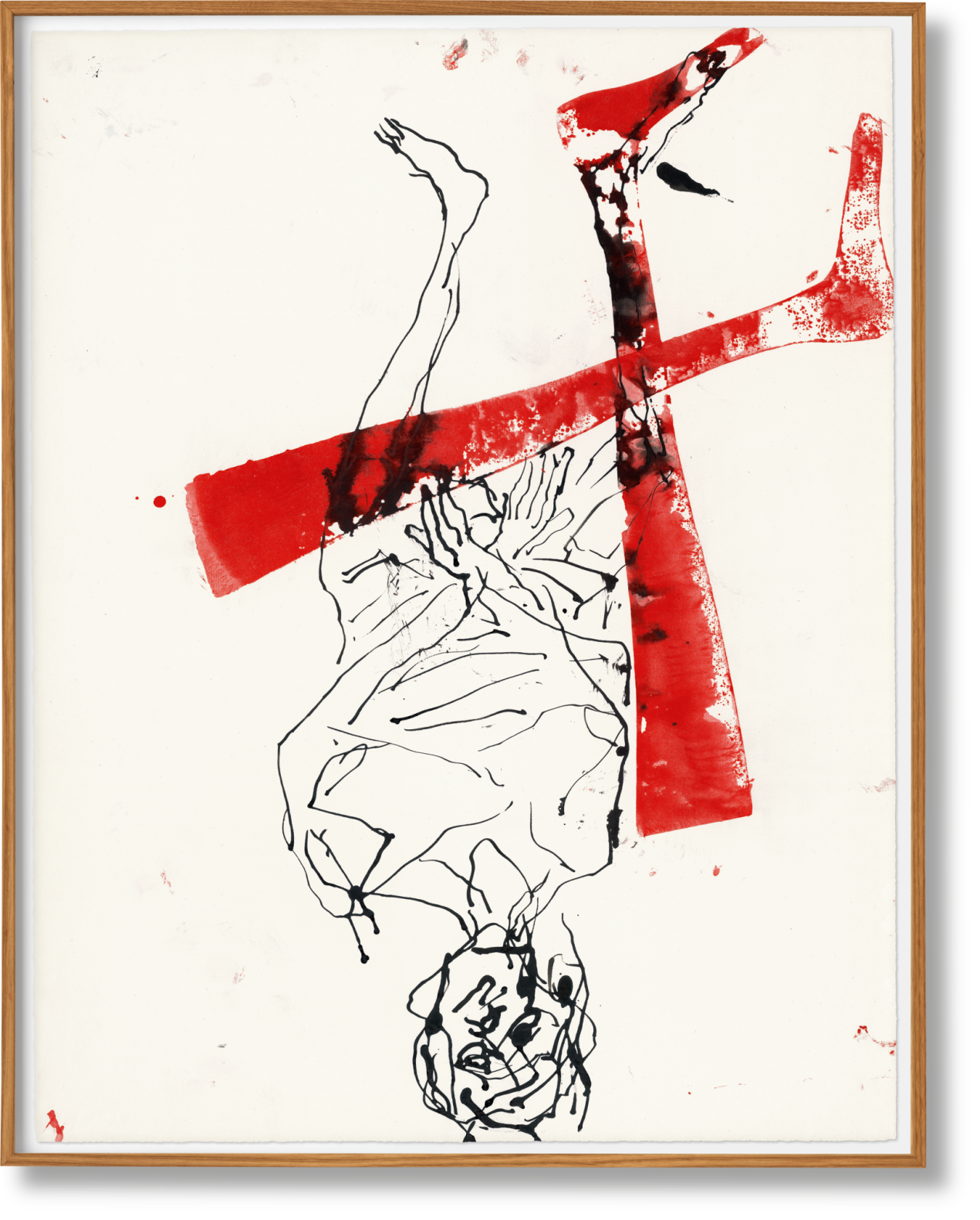 Georg Baselitz. Art Edition No. 26–125 ‘Hannahs Beine’ - Bild 1 von 2