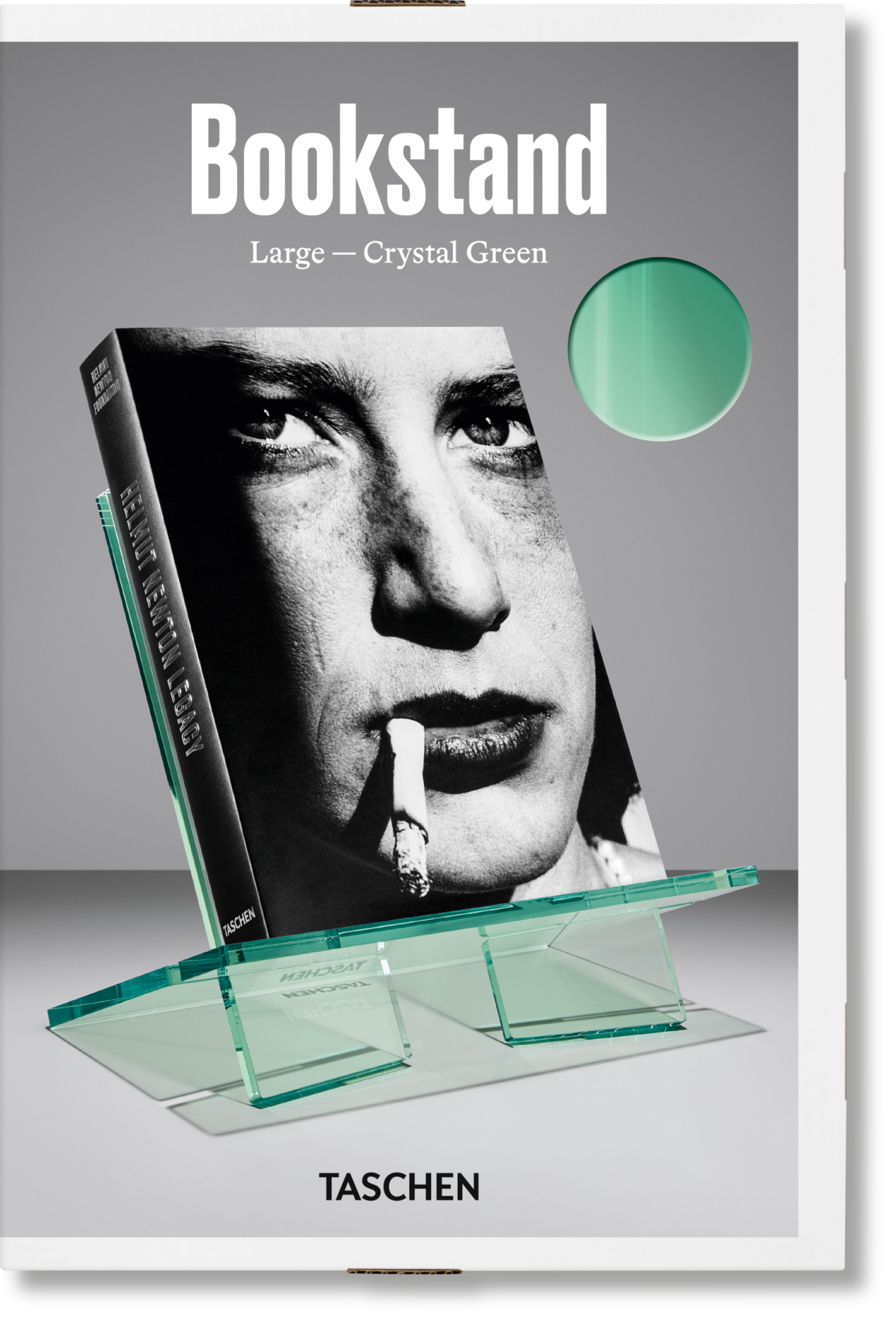 Bookstand. Large. Crystal Green - Immagine 1 di 3