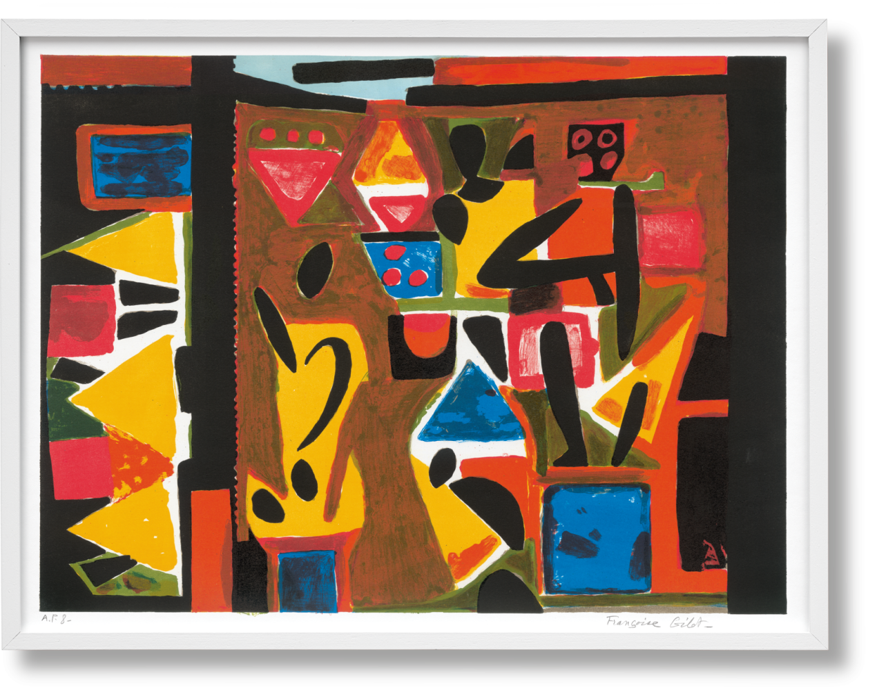 Françoise Gilot. Art Edition No. 121–180 ‘Music in Senegal’ - Imagen 1 de 13