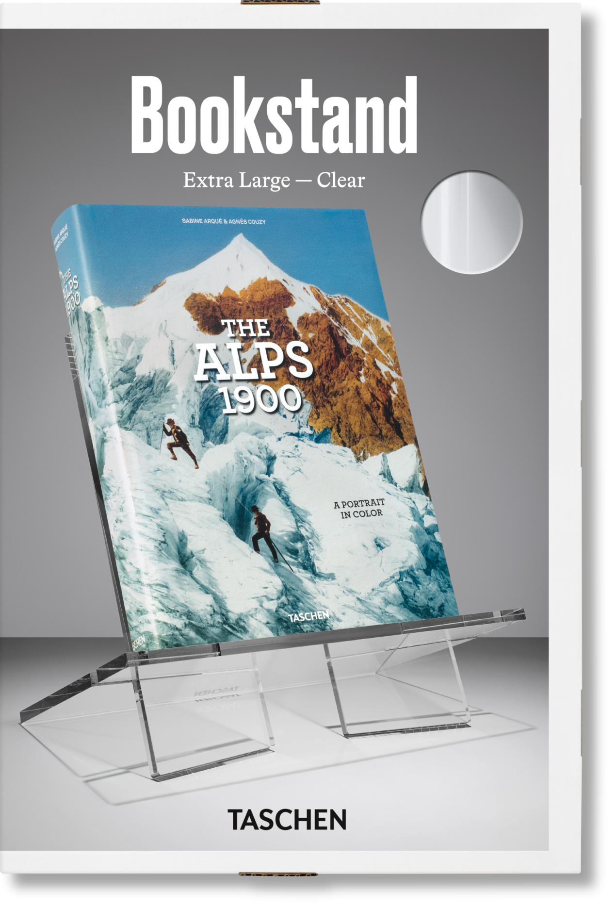 Bookstand. Extra-Large. Clear - Immagine 1 di 2