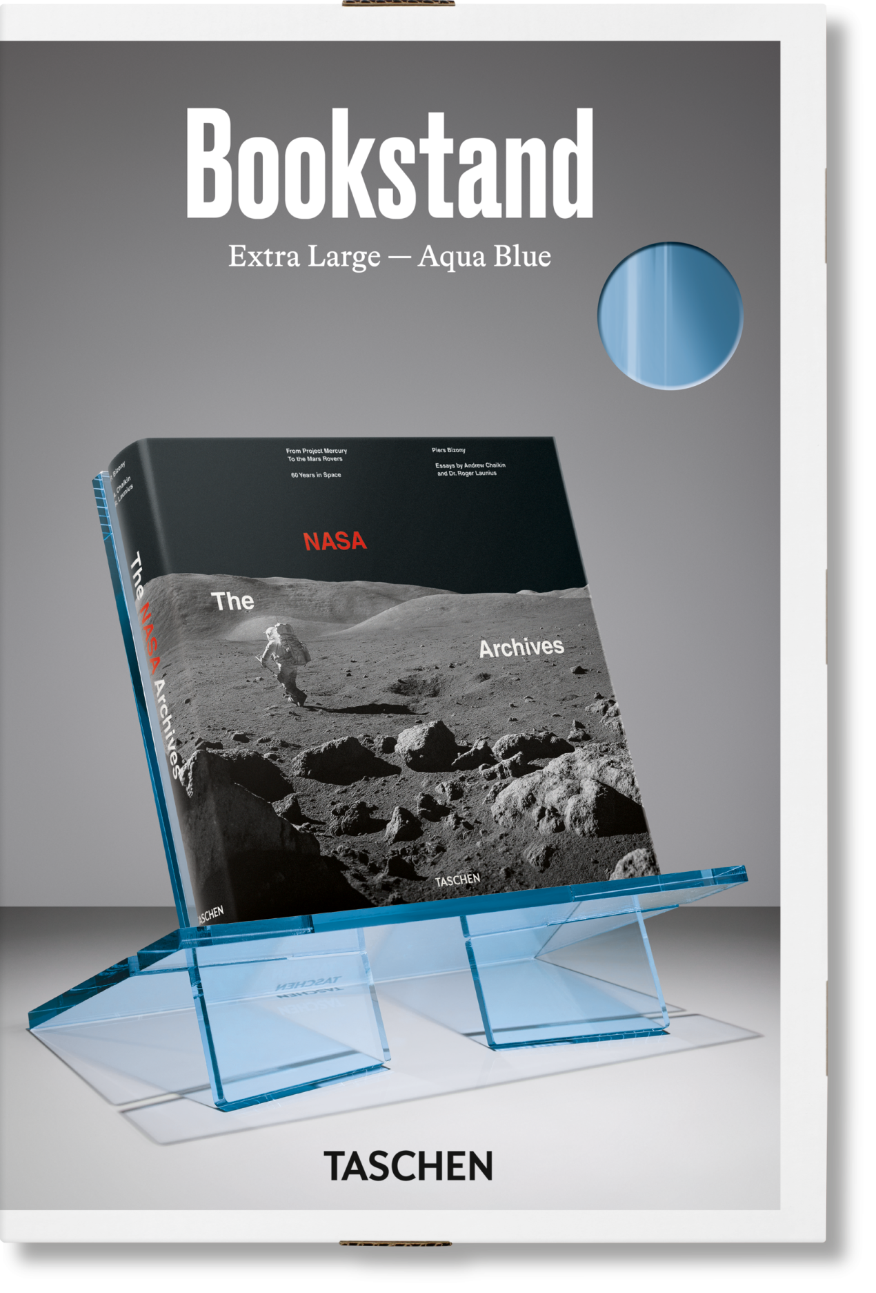 Bookstand. Extra-Large. Aqua Blue - Imagen 1 de 4