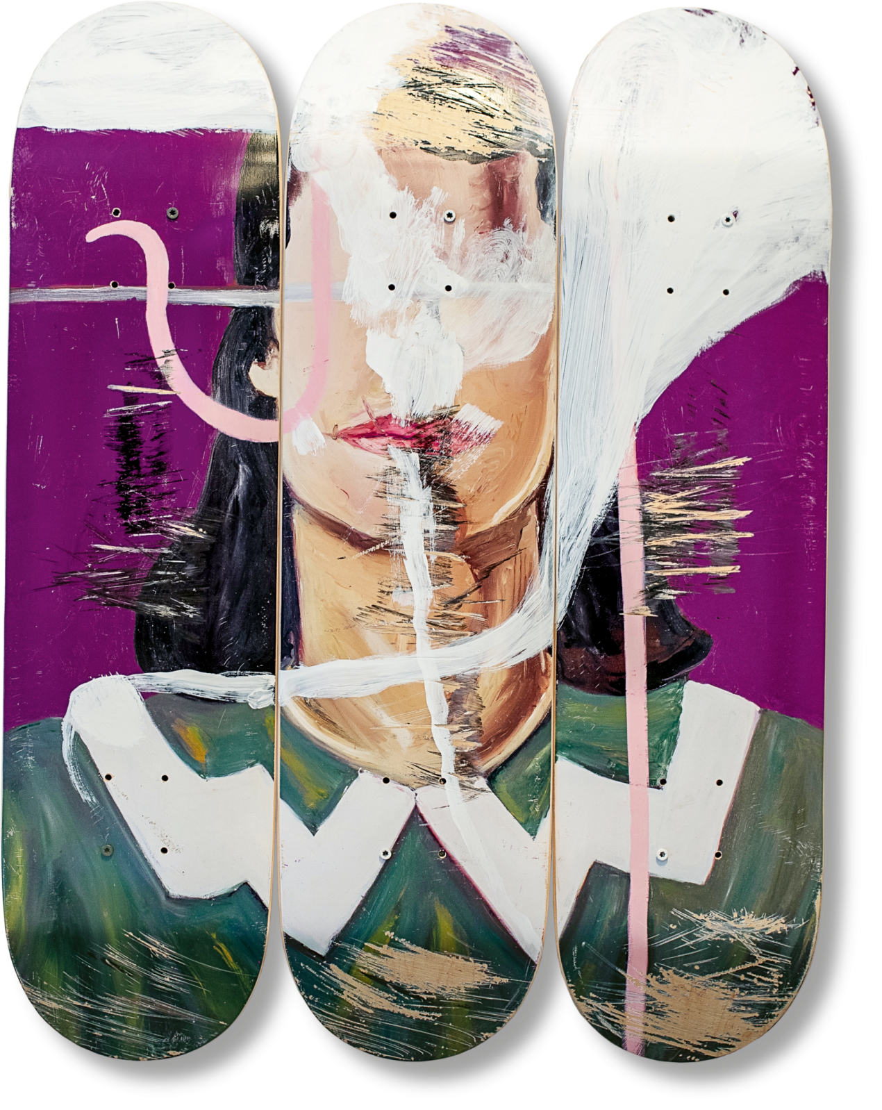 Julian Schnabel. Art Edition No. 1–75 ‘Blind Girl/Deep Cobalt Violet’, 2023 - Image 1 de 24