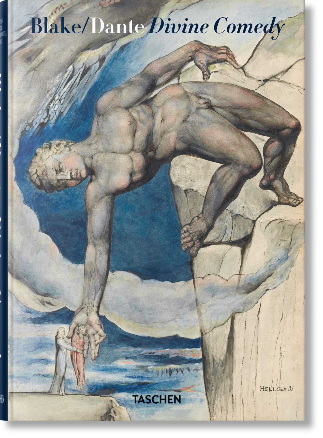 William Blake. La Divine Comédie de Dante. L'ensemble de dessins - Image 1 de 8