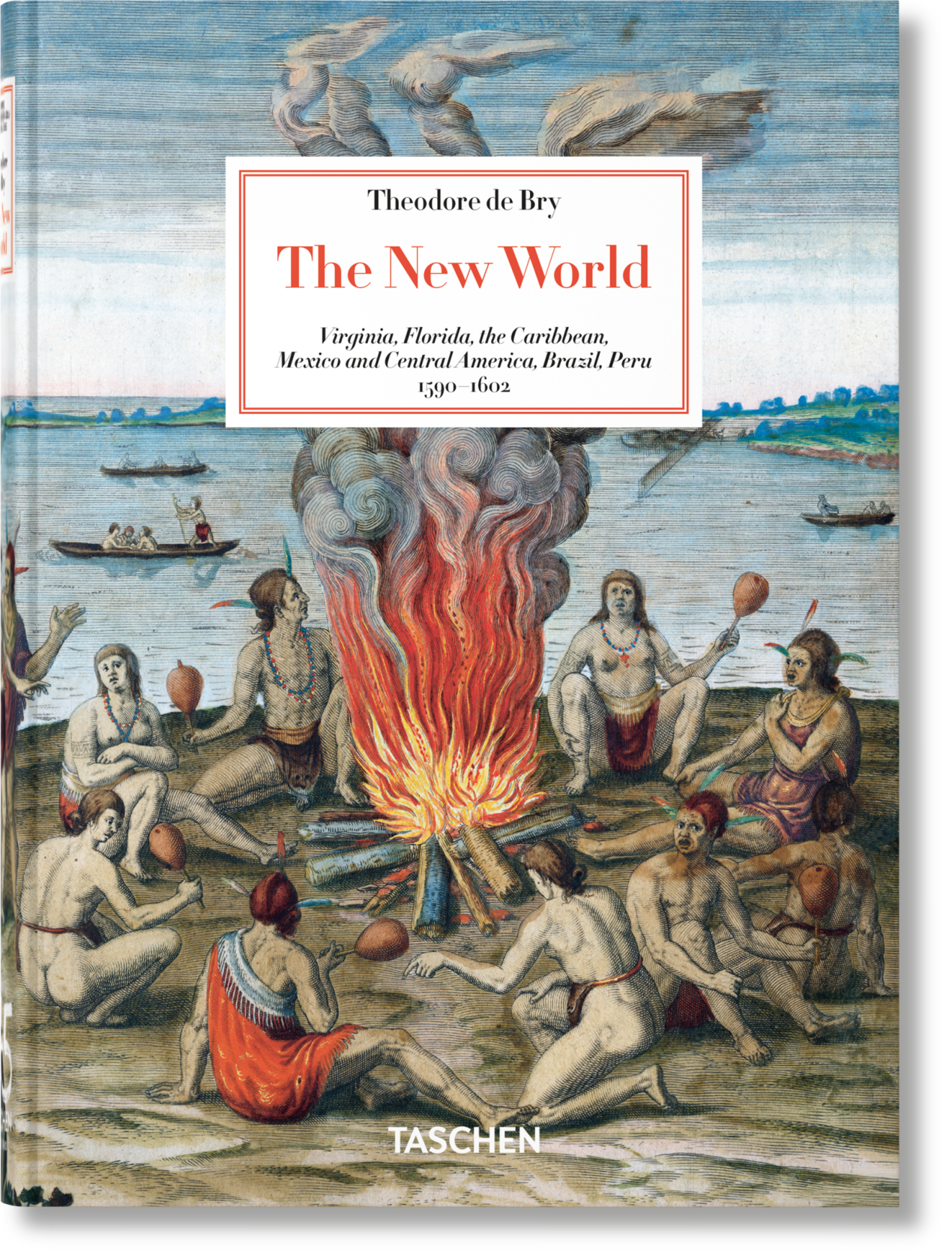 Theodore de Bry. The New World. 45th Ed. - Image 1 of 15