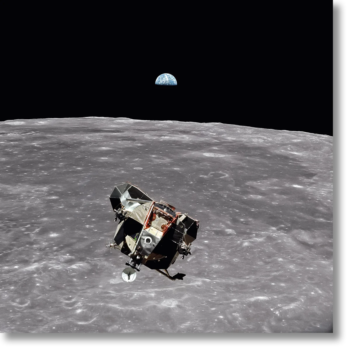 Buzz Aldrin. Apollo 11. ‘Lunar Module Ascent’
