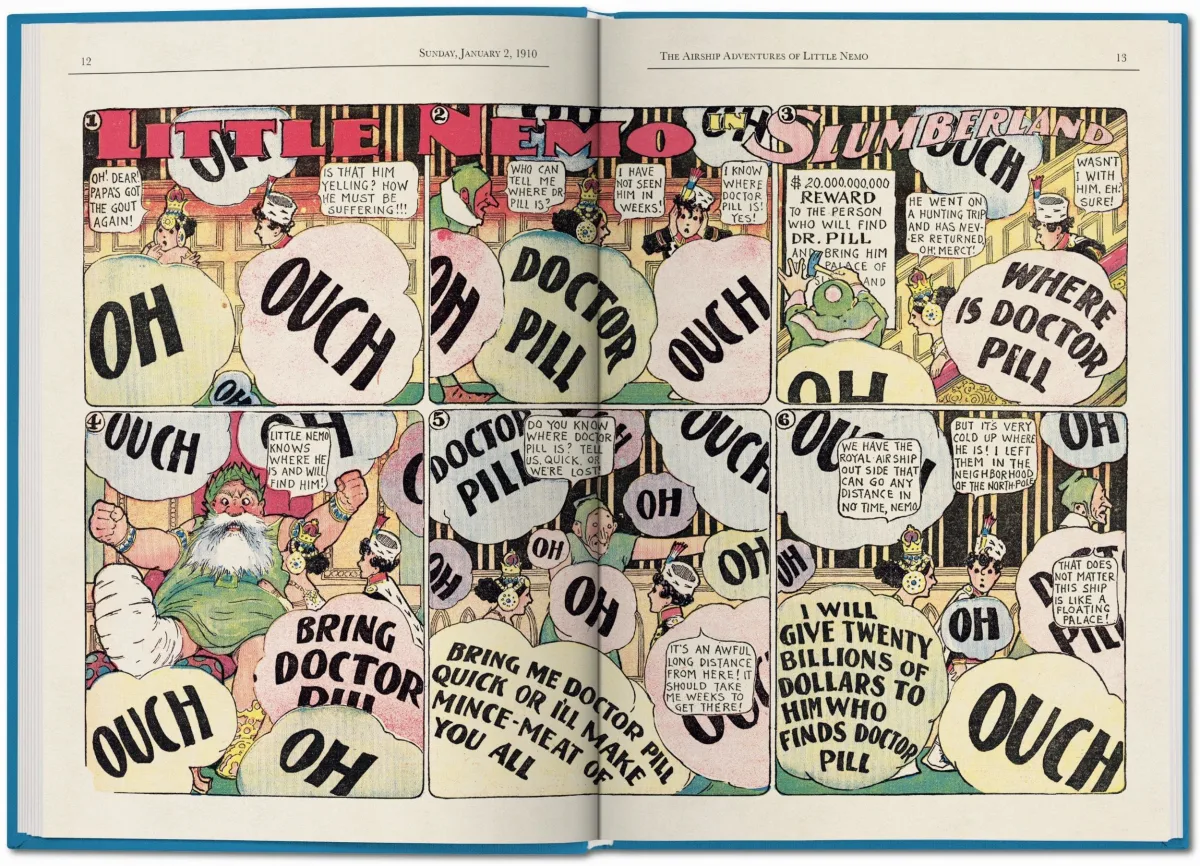 Winsor McCay. Les Aventures aériennes de Little Nemo