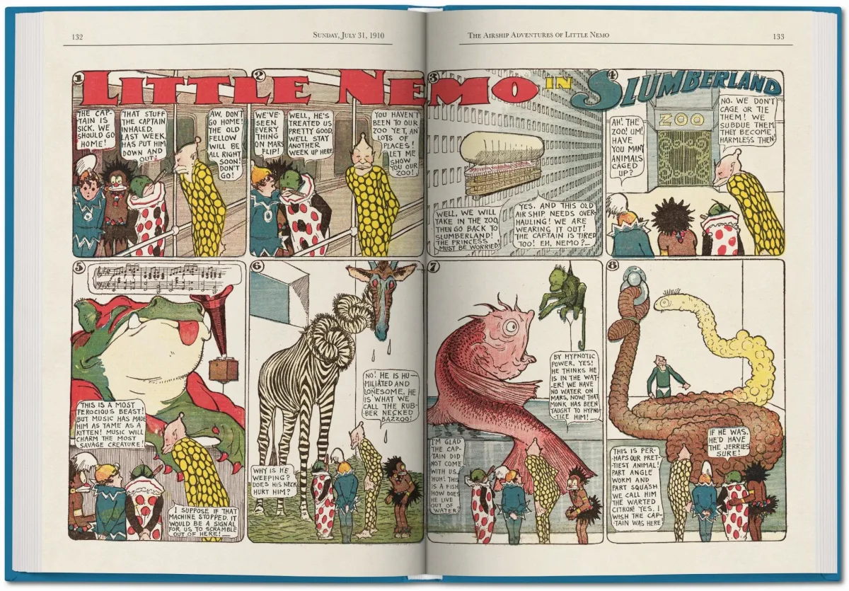 Winsor McCay. Les Aventures aériennes de Little Nemo