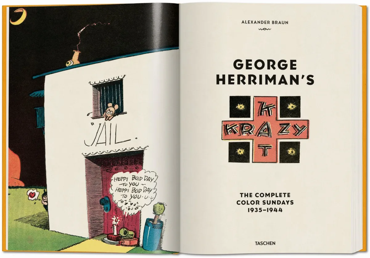 George Herriman “Krazy Kat”. Toutes les planches dominicales en couleurs 1935–1944