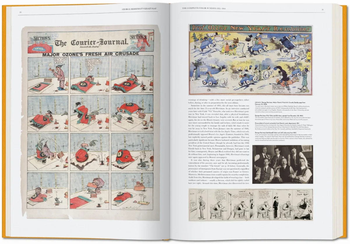George Herrimans "Krazy Kat". Die kompletten Sonntagsseiten in Farbe 1935–1944