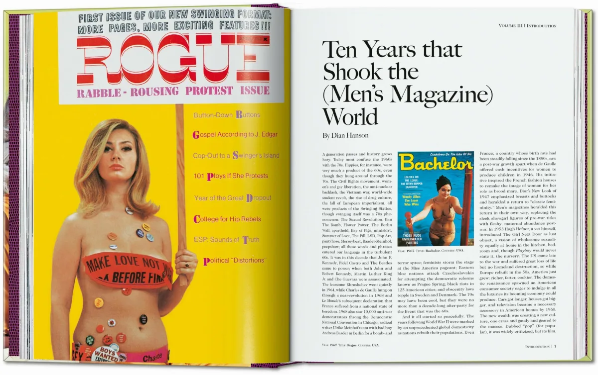 Dian Hanson’s: The History of Men’s Magazines. Vol. 3: 1960s At the Newsstand