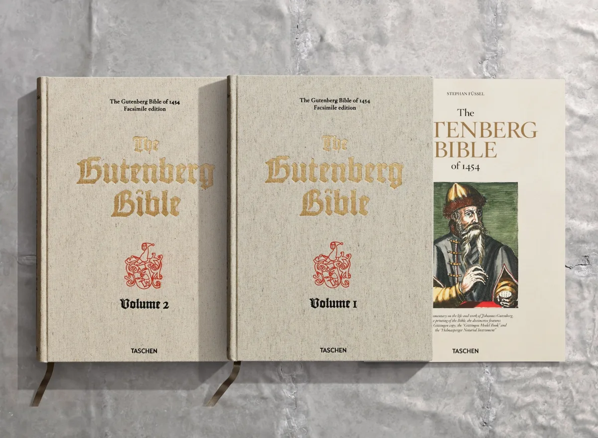 La Bible de Gutenberg de 1454