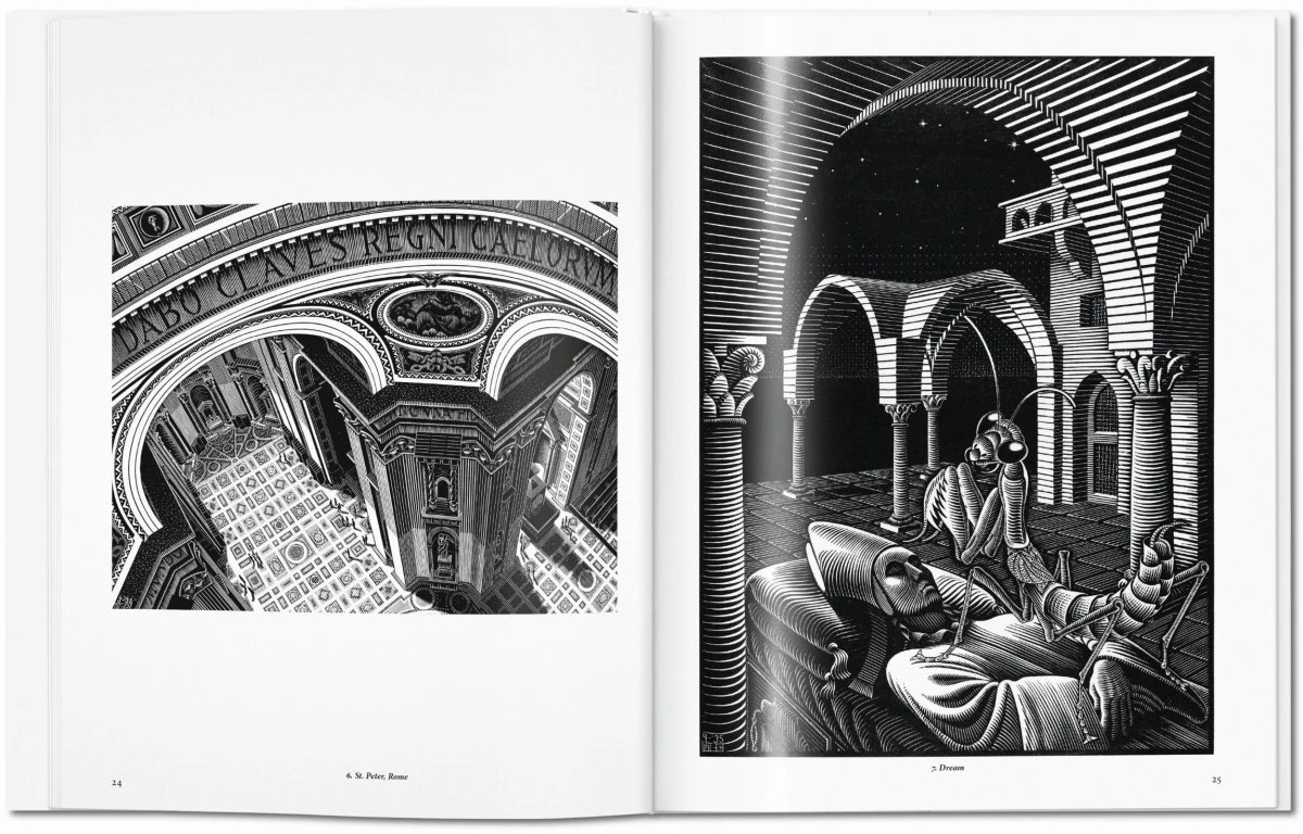 M.C. Escher. Estampas y dibujos