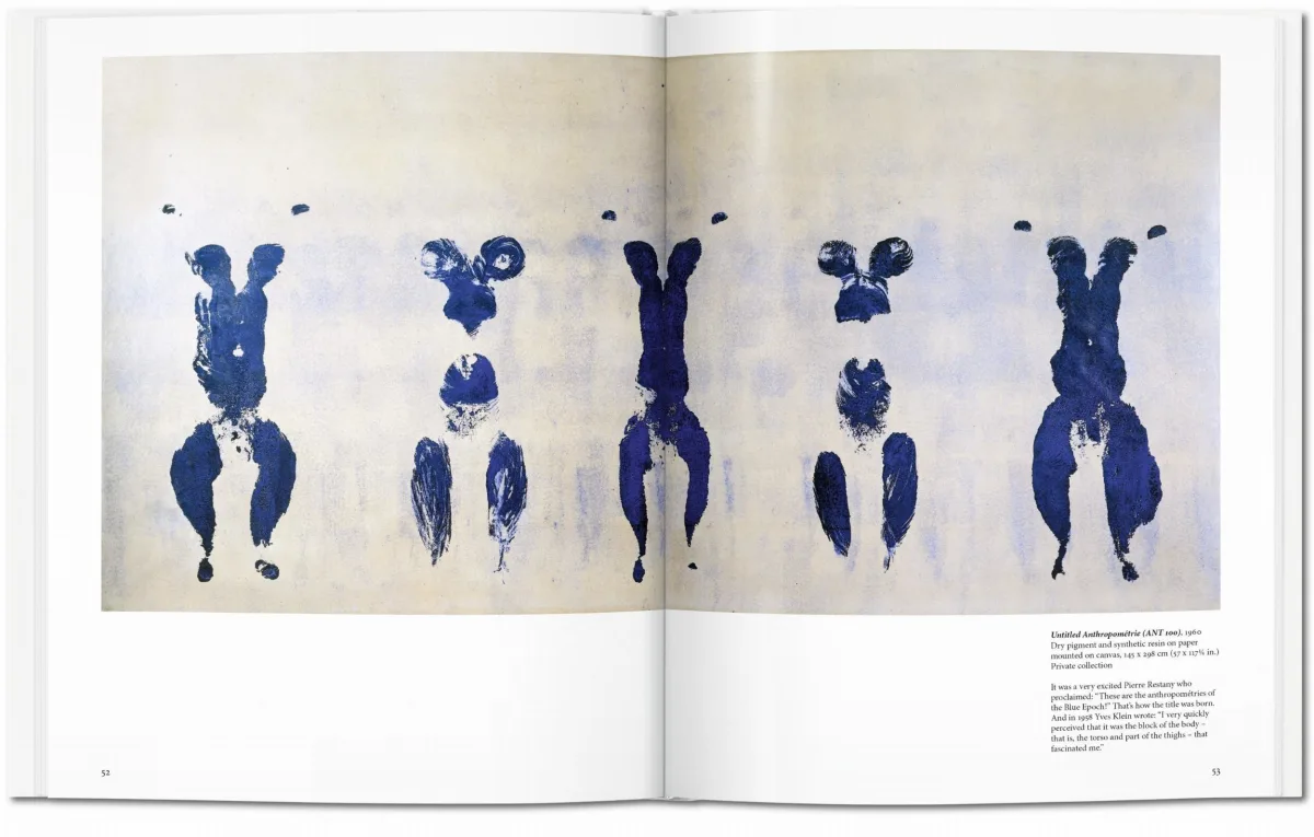 One, Two, Three, Four (Yves Klein)