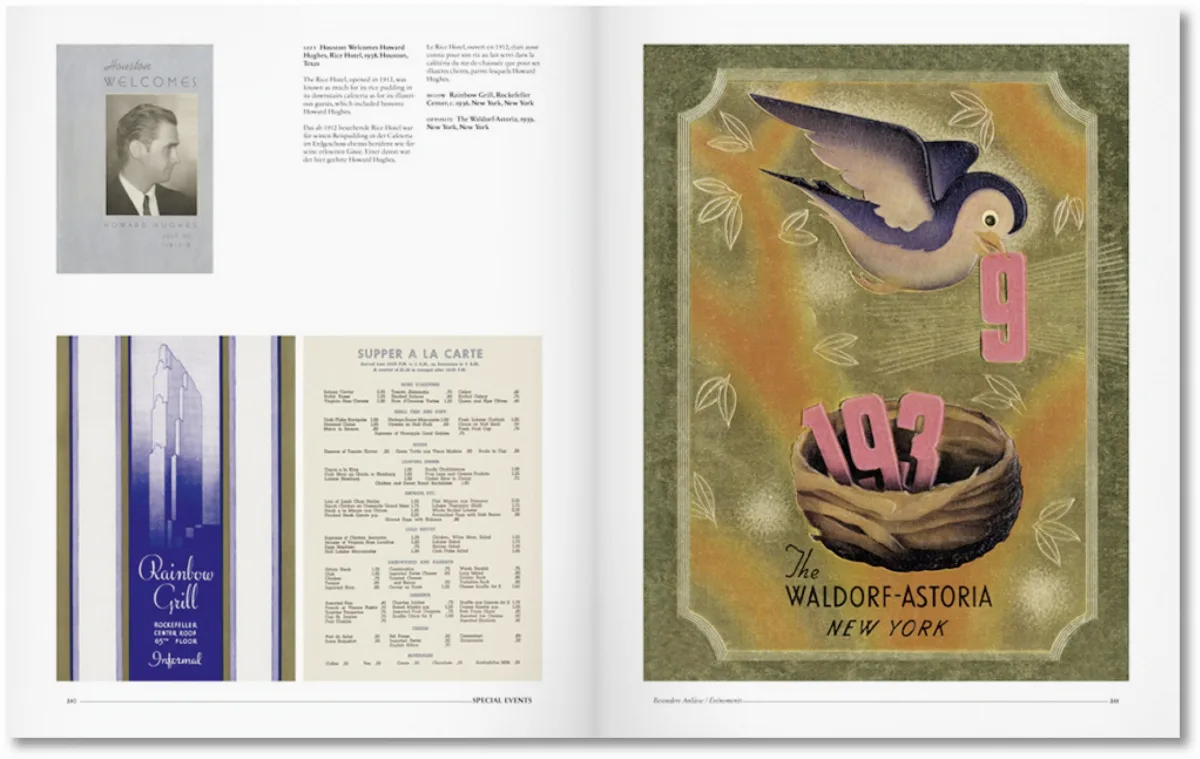 Menu Design in America. 1850–1985