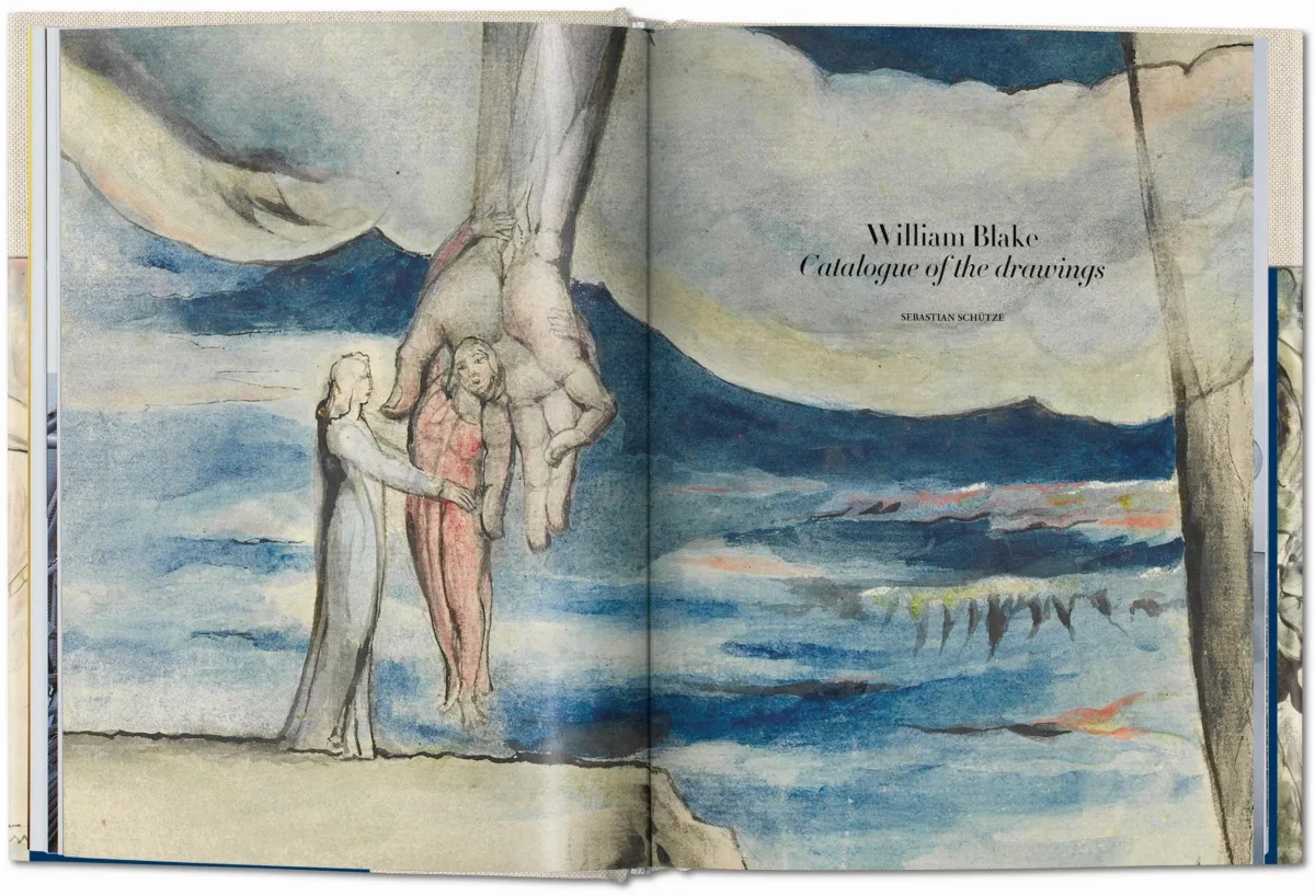 William Blake. La Divine Comédie de Dante. L'ensemble de dessins